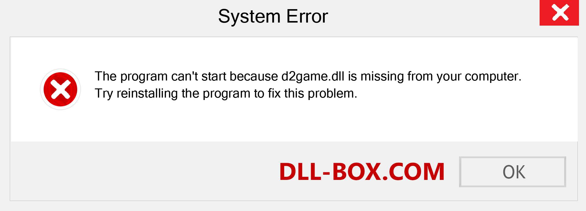  d2game.dll file is missing?. Download for Windows 7, 8, 10 - Fix  d2game dll Missing Error on Windows, photos, images
